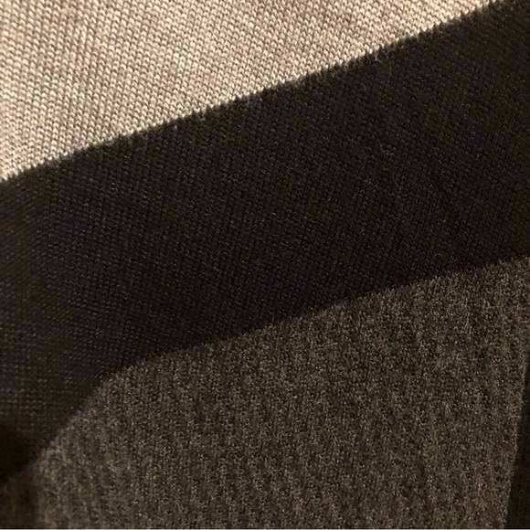 Charlie Paige Grey & Black Open Sweater Cardigan EUC - Picture 7 of 13